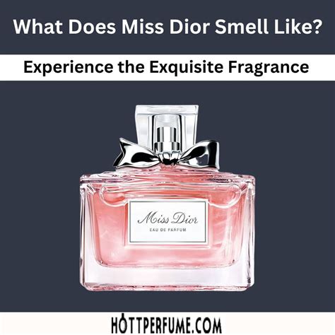 dior miss edp|what does miss dior perfume smell like.